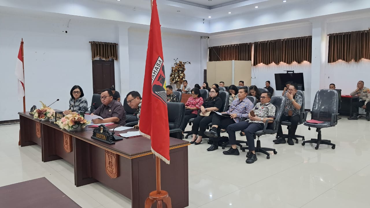 Bupati RD Pimpin Rapat Forkopimda Bahas Kondisifitas Masyarakat Minahasa Sambut Idul Fitri