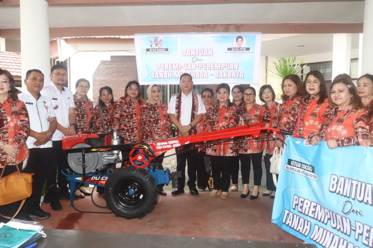 Caroll Terima Kunjungan P2TM, Pemkot Tomohon Dapat Hand Tractor
