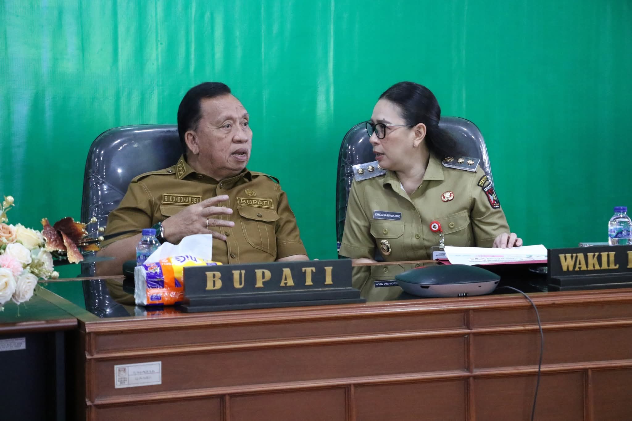 Dondokambey-Sarundajang Ikuti Rakor Pengendalian Inflasi Kemendagri
