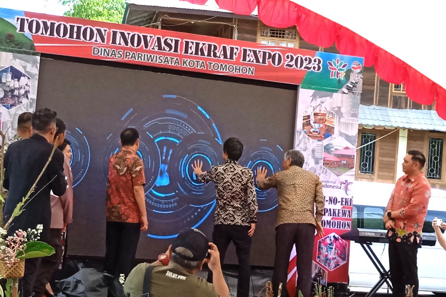 Tomohon Inovasi Ekraf Expo 2023 Dilaunching