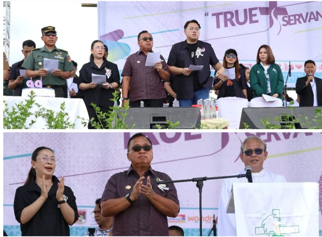 RD-VaSung dan Jajaran Hadiri HUT Pemuda Sinode GMIM ke-99 Dirangkaikan Ibadah Agung dan Selebrasi Paskah di Sonder