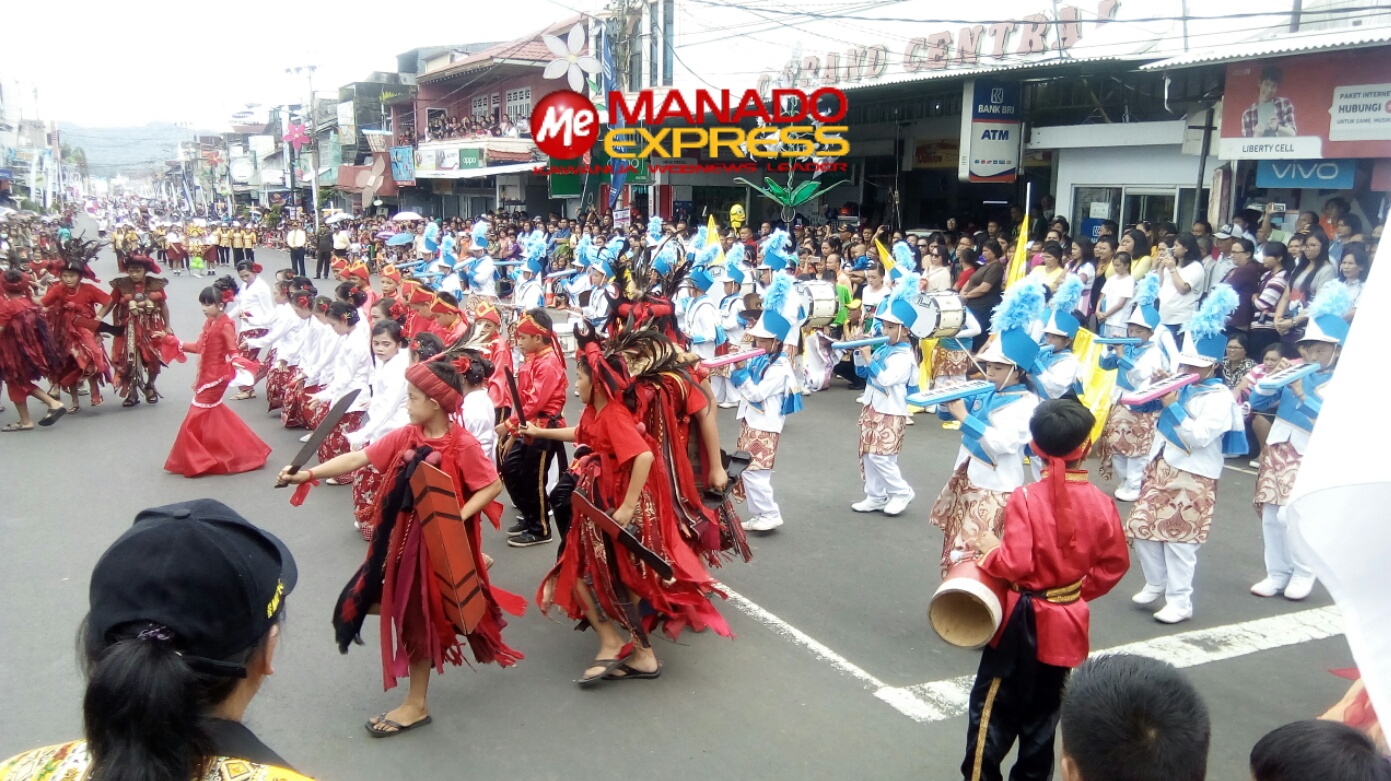 Kolaborasi 5 Kebudayaan, Marching Band SD GMIM 4 Spektakuler