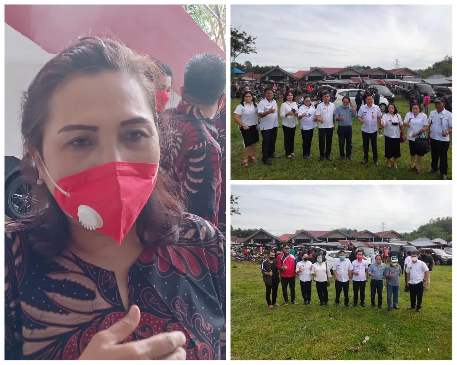 Warga Bersyukur Pasar Tompaso Kembali Dibuka