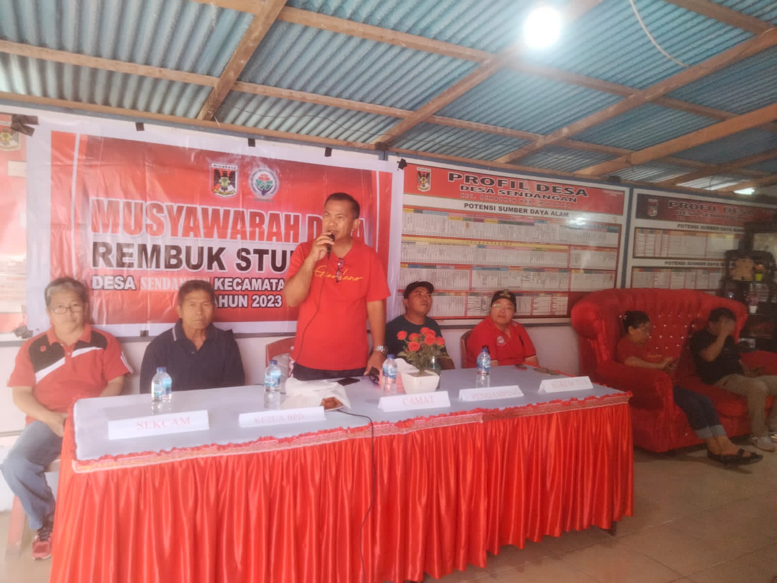 Pemdes Sendangan Gelar Musdes Rembuk Stunting dan Penyusunan RKPDes