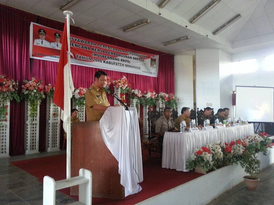 Pemkab Minahasa Gelar Musrenbang RKPD 2015