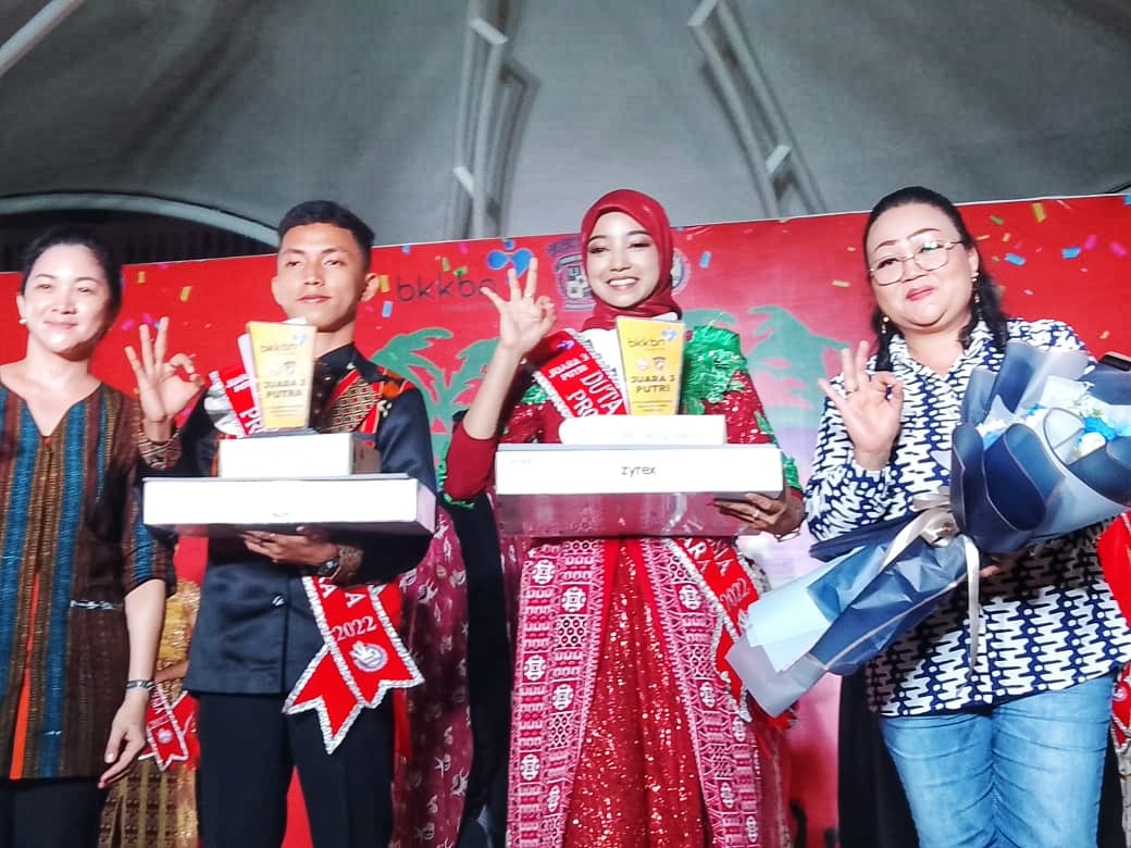 Anu Boltim Sabet Juara Tiga Duta Genre Sulut 