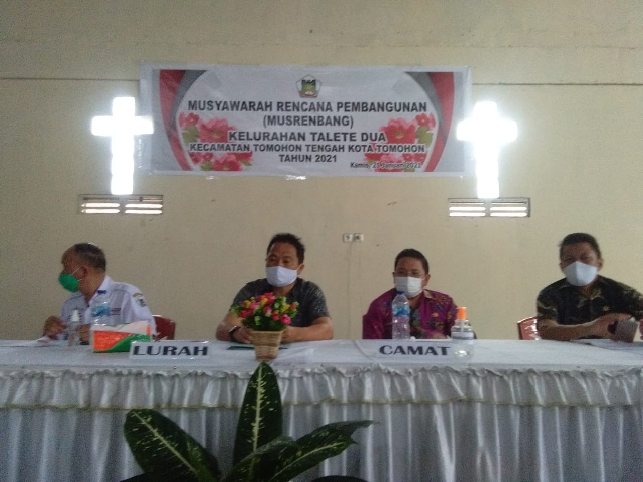 Camat Tomohon Tengah Kawal Aspirasi Masyarakat