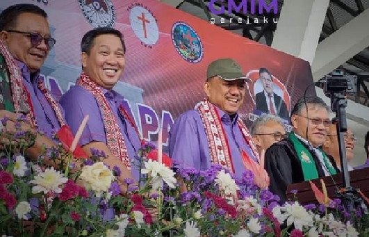 Hapsa P/KB, Olly: Peningkatan Ekonomi Membaik Karena Kerja Sama Gereja dan Pemerintah 