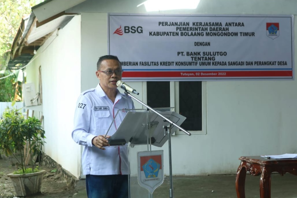 Dukung UMKM Boltim, BSG Cabang Tutuyan Hadirkan KUR Dengan Bunga 0,5 Persen 