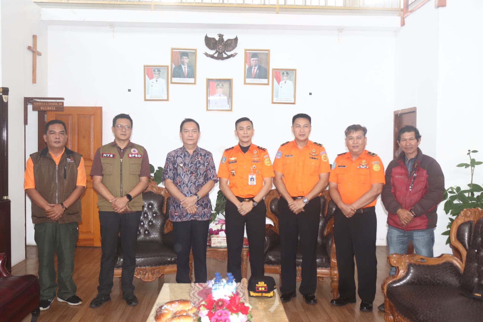 Pemkot Tomohon dan Basarnas Manado Jalin Kerja Sama