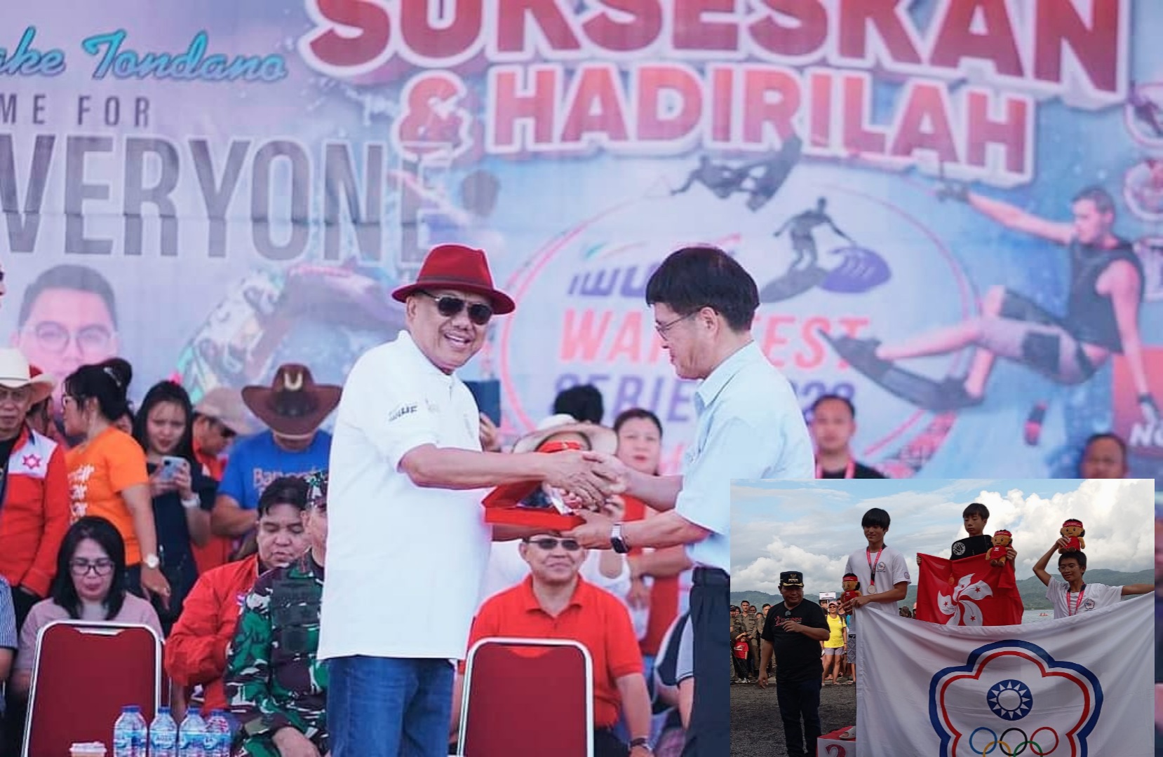 Selain Medali, Gubernur OD Berikan Hadiah Emas 5 Gram Kepada Juara Wakefest Minahasa 2023