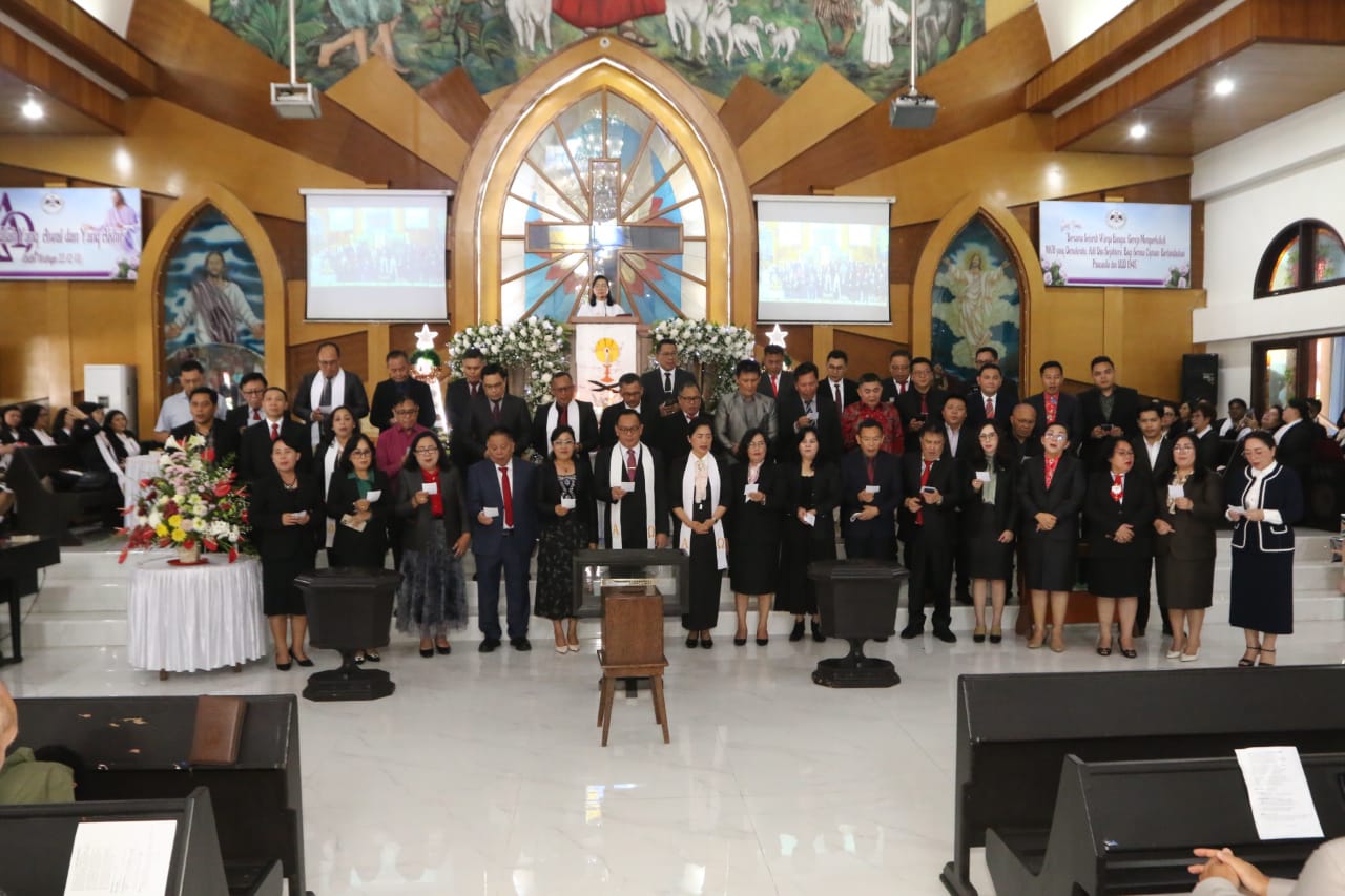 Perayaan Natal GMIM Kakaskasen Pniel, Caroll Bacakan Sambutan Gubernur