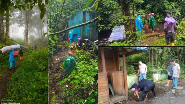 PDAM Tomohon Liburan Sambil Perbaiki RVR, Pipa dan Reservoir