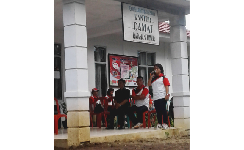 Kecamatan Ratim Buka Dengan Jalan Sehat