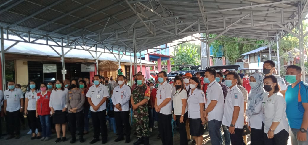 Hadapi Nataru, Kecamatan Mapanget Gelar Rakor Percepatan Vaksinisasi Covid-19