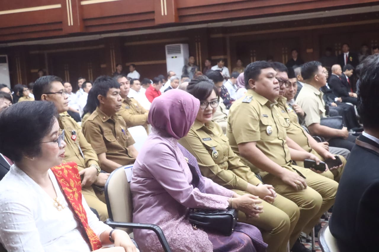 Sendy Rumajar Hadiri Pengukuhan Kepala BI Sulut