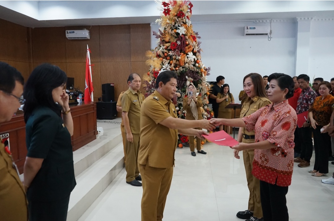 Kumendong Resmikan BPD Kabupaten Minahasa Periode 2023-2029