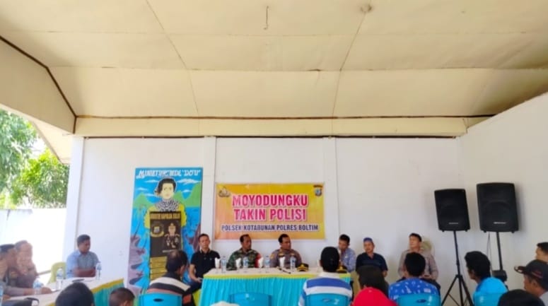 Polres Boltim Serap Aspirasi Masyarakat Kotabunan