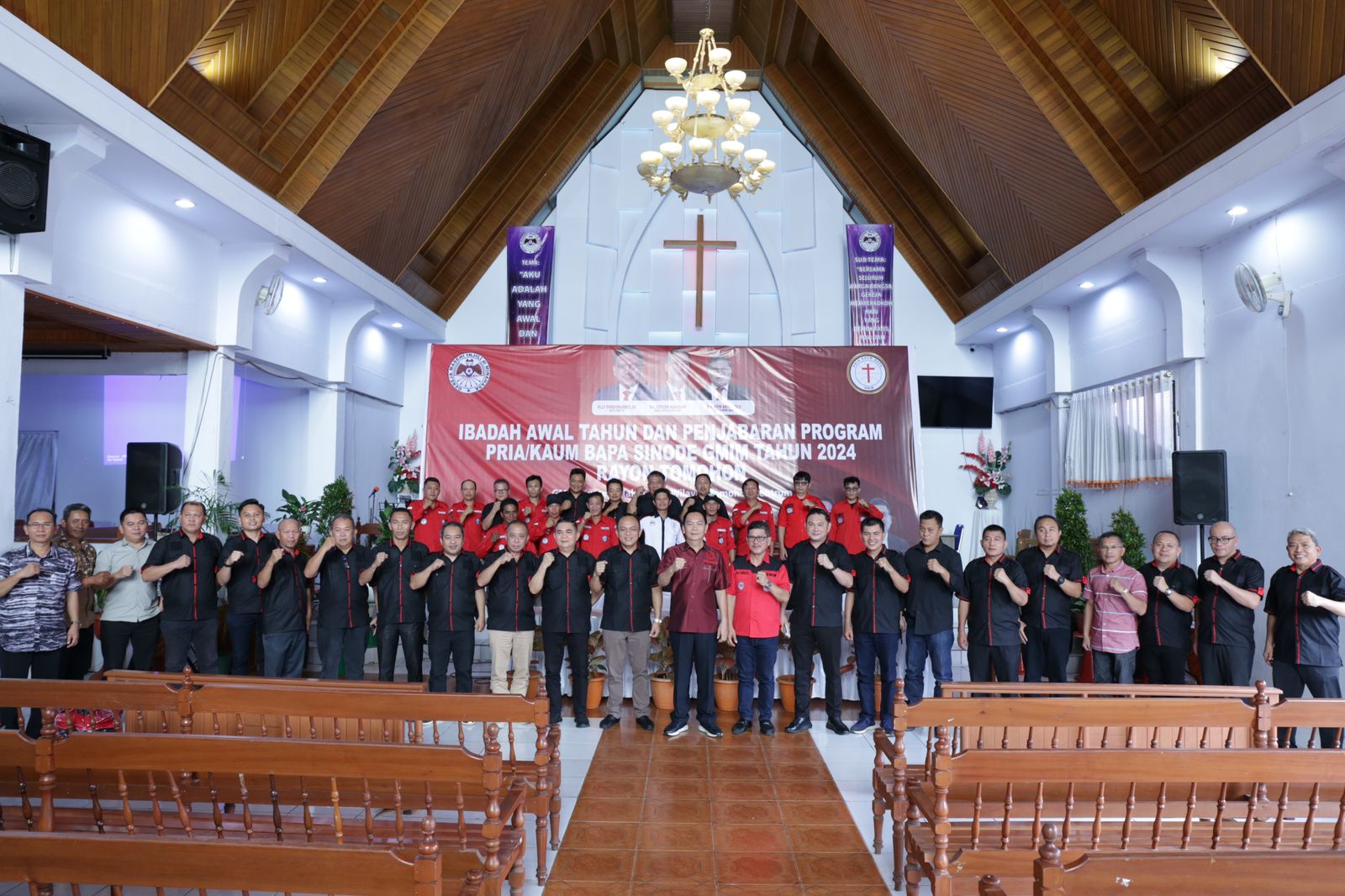 Caroll Hadiri Penjabaran Program PKB Rayon Tomohon