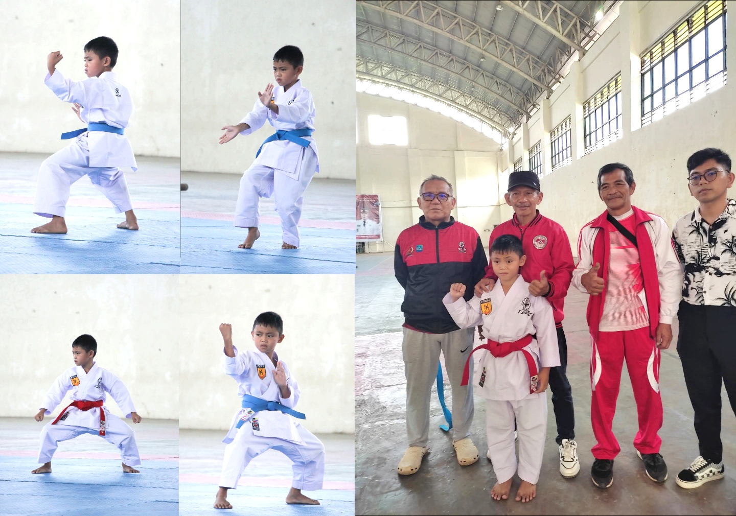 Karateka SD Inpres Lansot Juara O2SN Tomohon