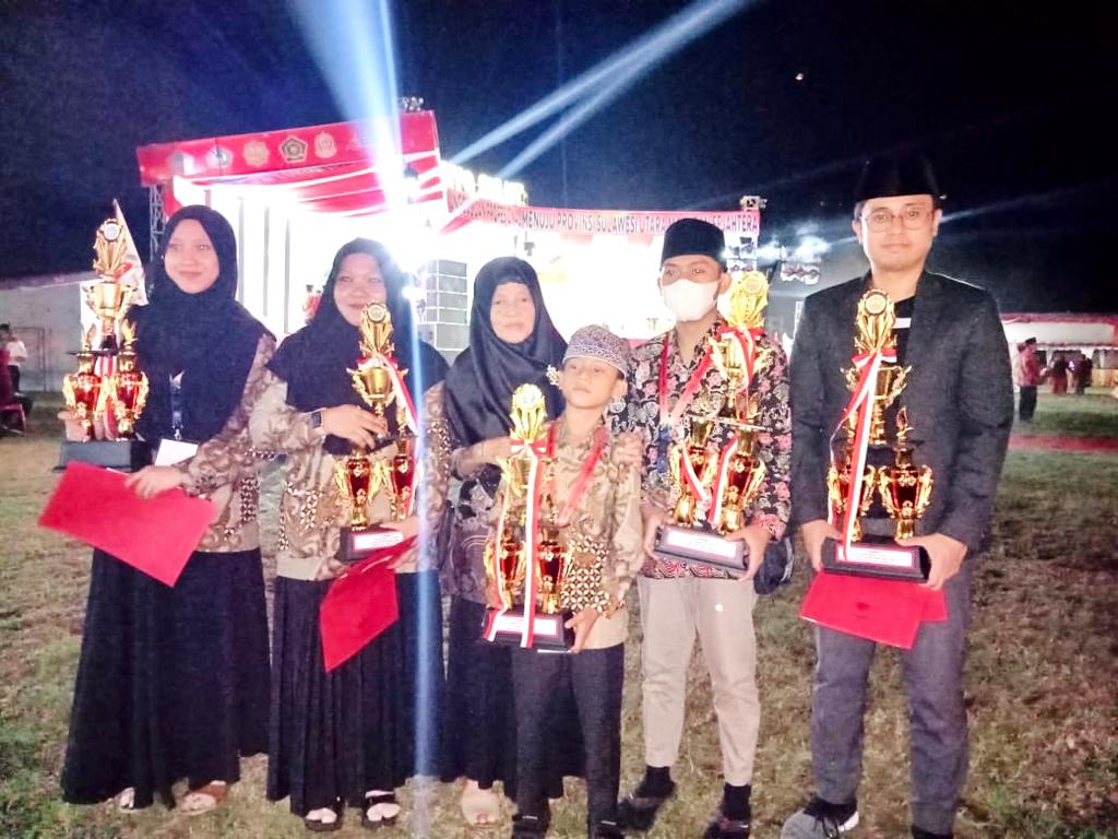 Sabet Juara Satu MTQ Tingkat Provinsi, Kafilah Boltim Lanjut ke Jenjang Nasional