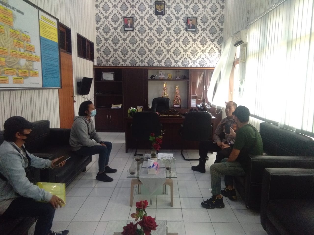 Polres Tomohon Aktifkan Panggilan Darurat  