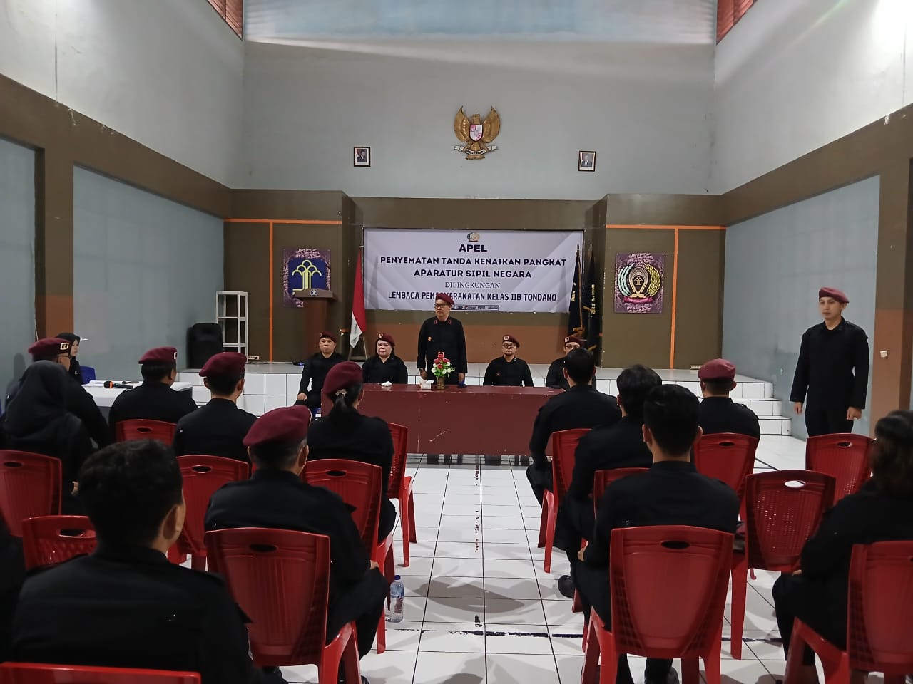 Rapat Akhir Tahun, Kalapas Tondano Apresiasi Jajaran