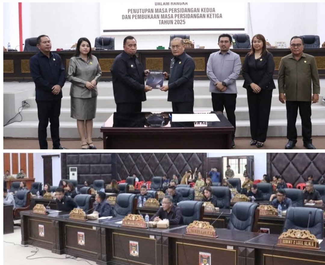 DPRD Minahasa Gelar Rapat Paripurna Tutup Masa Persidangan Kedua dan Buka Sidang Ketiga