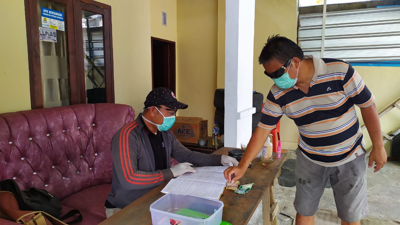 Lakukan Physical Distancing di Kegiatan Sosial, Lolowang Apresiasi Warga GBTL 2 