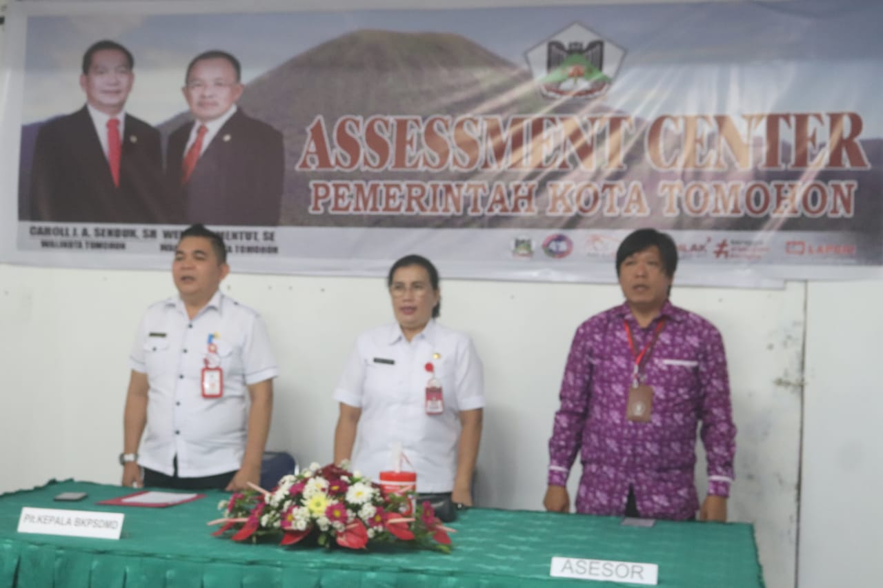 Petakan Pejabat, Pemkot Tomohon Giatkan Assessment Center