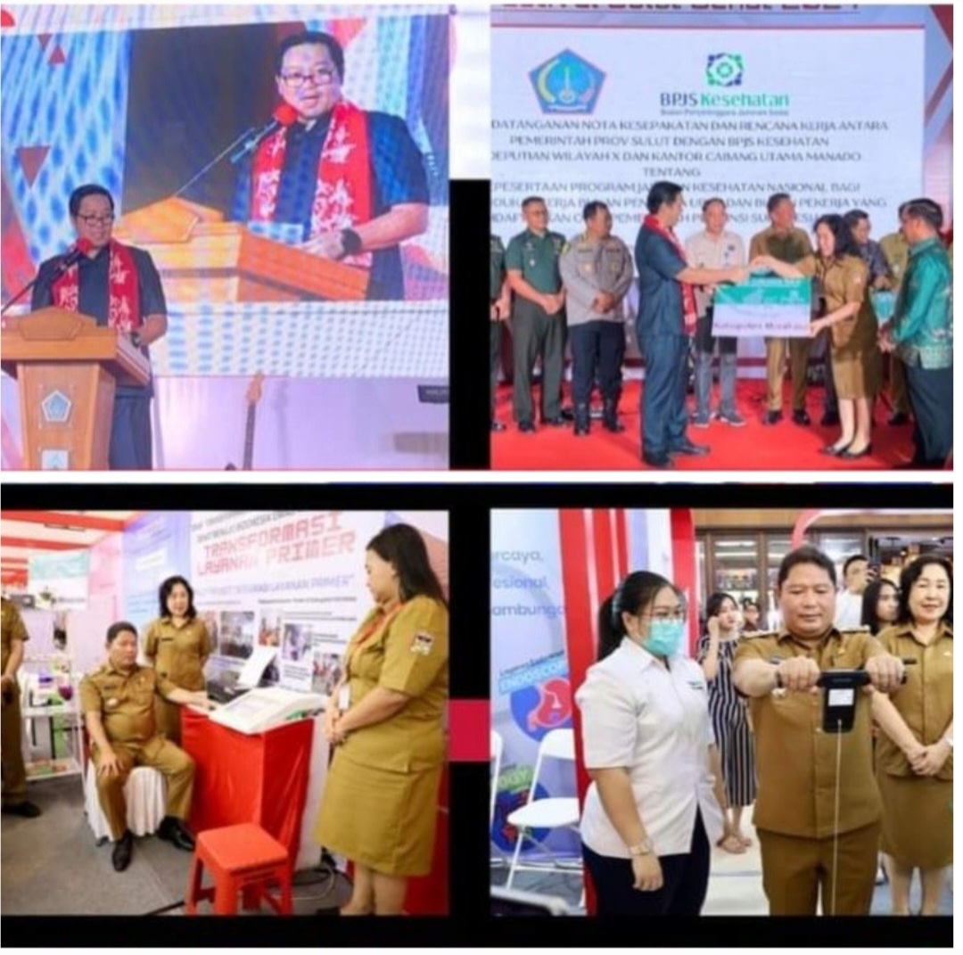 Wagub Sulut Salurkan 3000 Kartu Peserta Jamkesmas Bagi Pekerja Penerima Upah di Minahasa