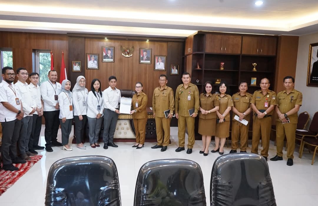 Pemeriksaan LKPD 2024, Wakil Bupati VaSung Terima Kunjungan Tim BPK RI Perwakilan Sulut di Pemkab Minahasa