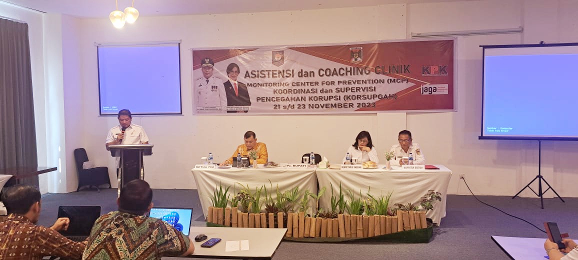 Pj Bupati Jemmy Kumendong Buka Kegiatan Asistensi dan Choacing Clinic MCP