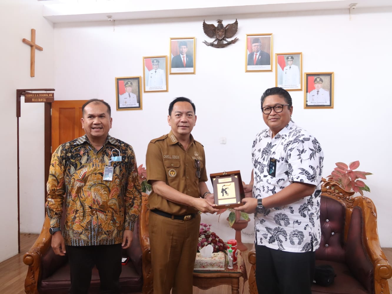 Bank Mandiri Jajaki Kerja Sama Dengan Pemkot Tomohon