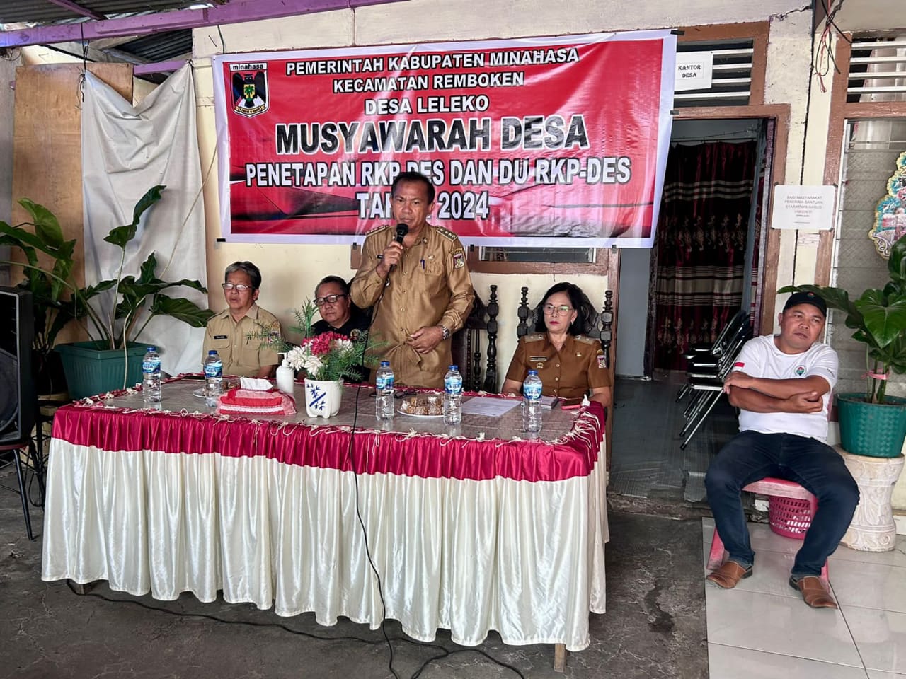 Pemdes Leleko Remboken Gelar Musrembang RKPDes Tahun 2024