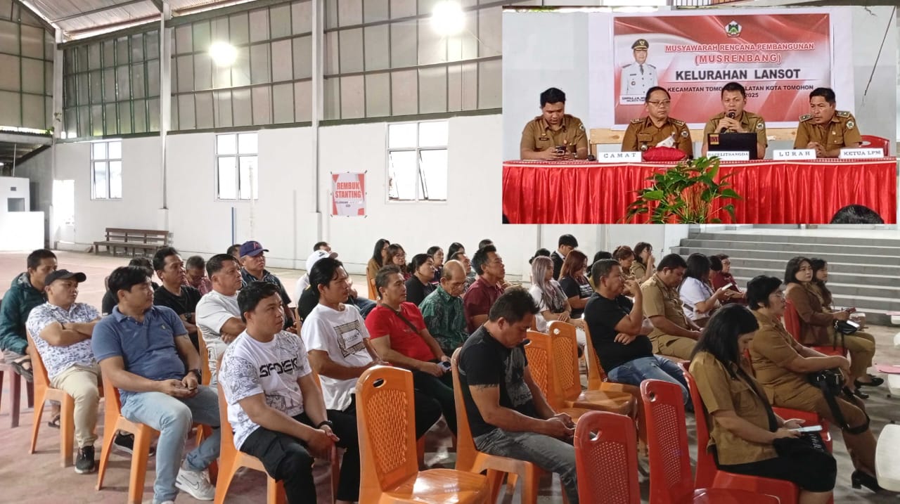 Kelurahan Lansot Gelar Musrenbang, Pembangunan Fisik Diprioritaskan