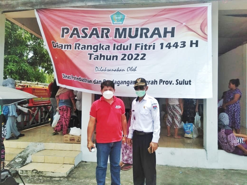 Operasi Pasar Murah di Kecamatan Kotabunan, Camat: Masyarakat Sangat Terbantukan