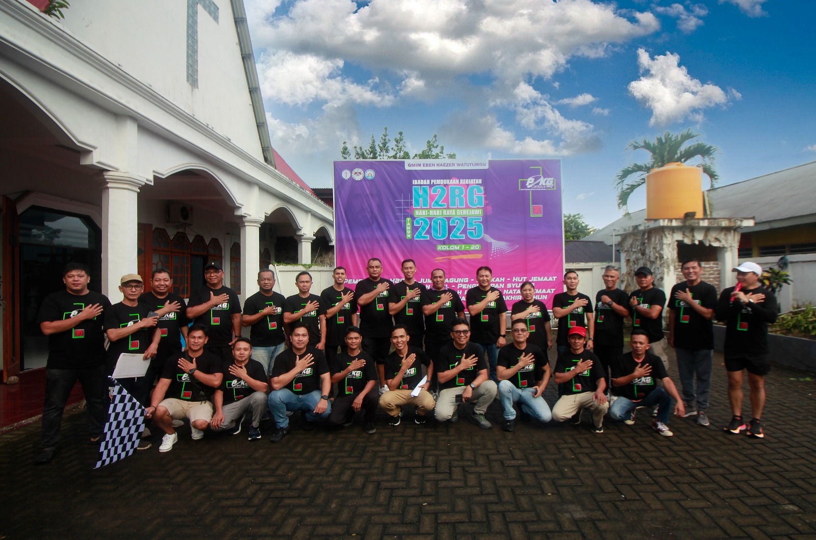 H2RG GMIM Eben Haezer Watutumou Dibuka, Rumengan: Marilah Kerja Untuk Tuhan