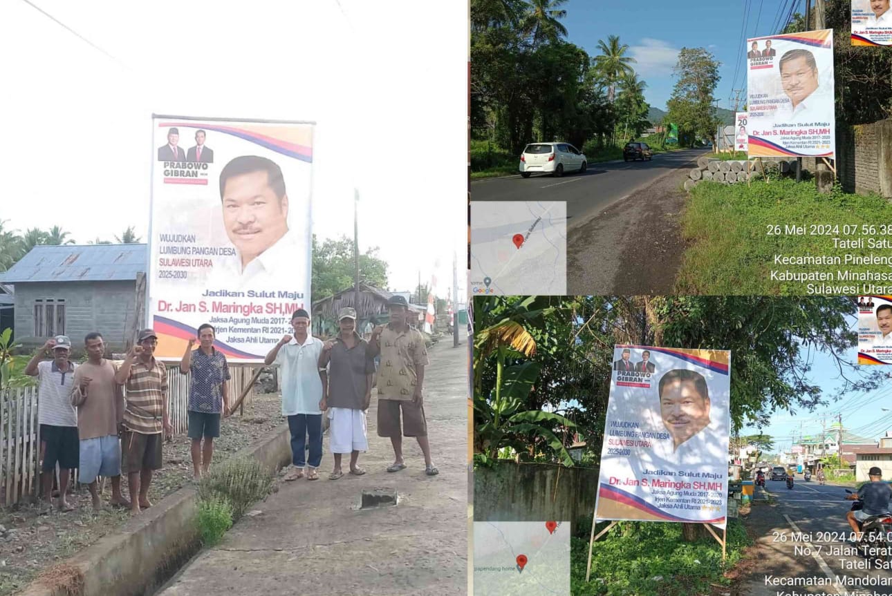 Komitmen Jadikan Sulut Maju, Jan Maringka Gencar Sosialisasi 