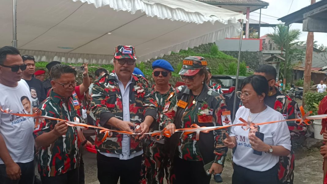 Harlah Pancasila, Jan Maringka Hadirkan Rumah Sahabat JSM Tomohon