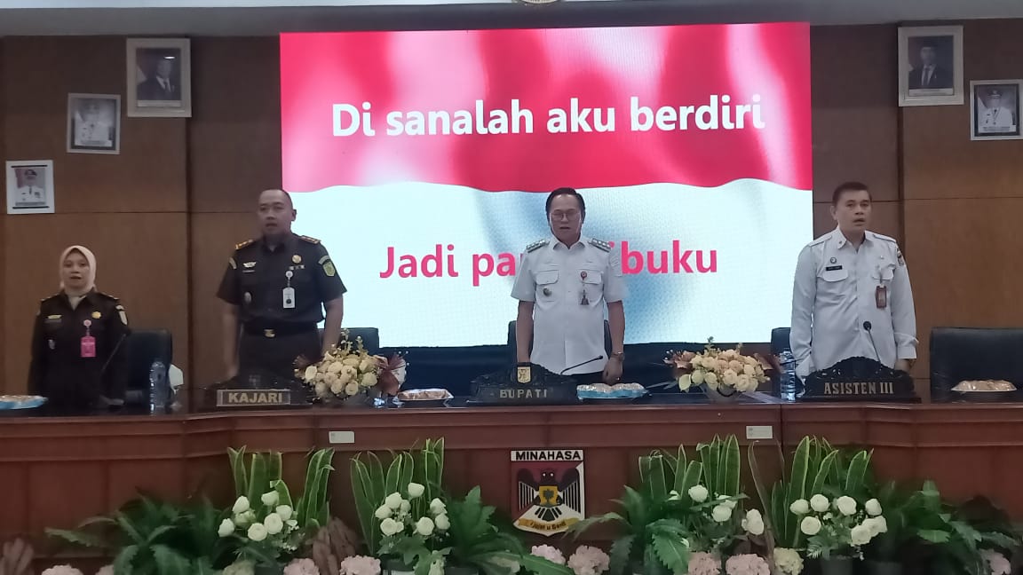 Tendean Buka Penyuluhan Hari Anti Korupsi Sedunia Kejari Minahasa