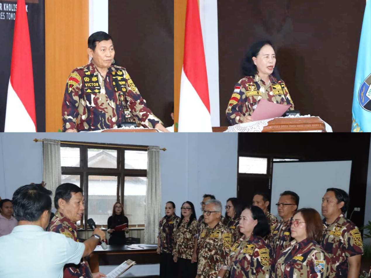 Mareyke Manengkey Resmi Ketuai GM FKPPI Tomohon