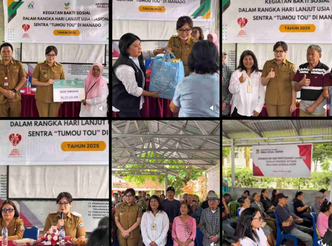 31 Warga Tomohon Dapat Bantuan Kemensos