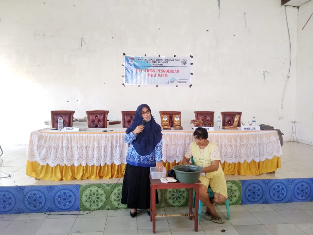 Tingkatkan Eksistensi Desa Paret, Mokodompis Ajak Lahirkan Industri Kreatif 
