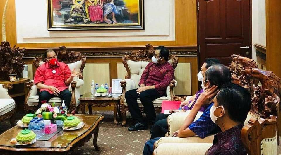 Penerapan SIPD Tahun 2021, Bupati Roring Kunker ke Bali