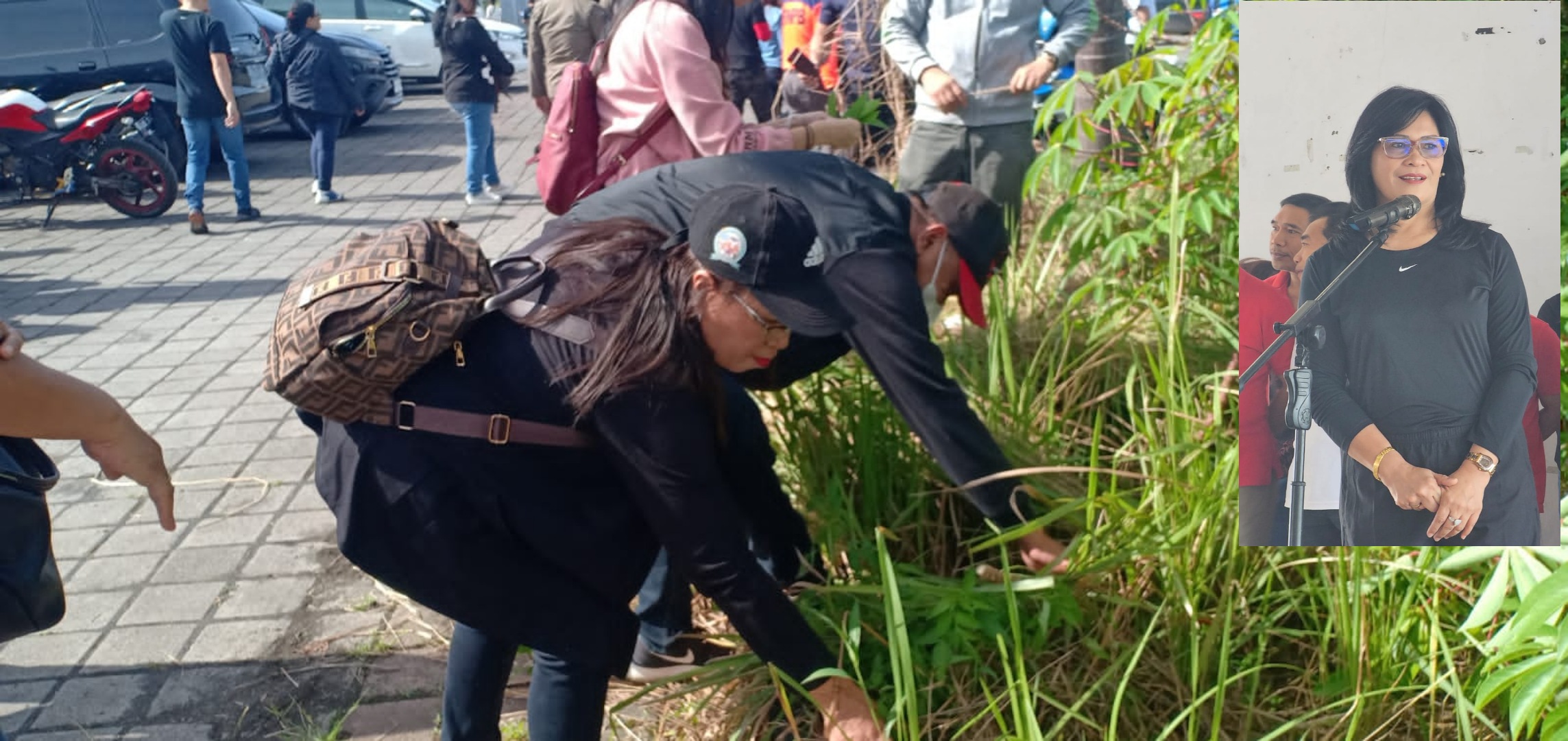 Dipimpin Sekda, Seluruh ASN Pemkab Minahasa Laksanan Apel Kerja Bakti di Benteng Moraya
