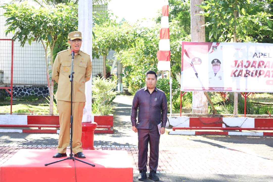 Terakhir Pimpin Apel, ROR Berpesan Ciptakan Sistem Kerja dan Mekanisme Sesuai Aturan dan Prosedur