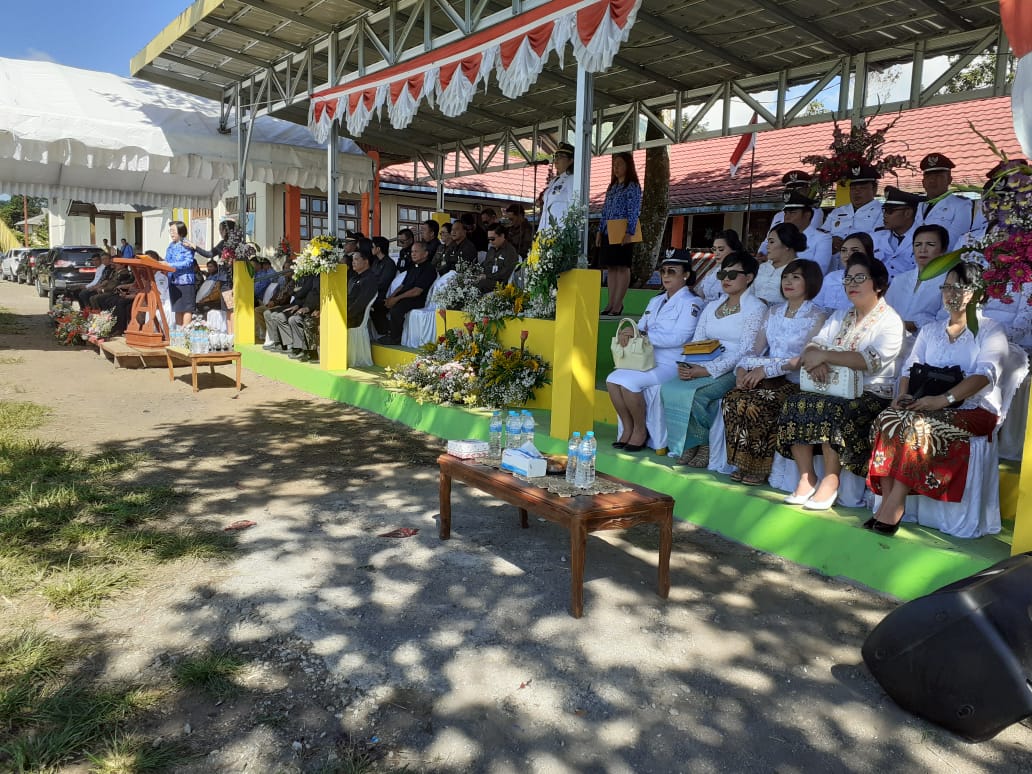 Peringati HUT Kota, Tomohon Utara Upacara di Wailan