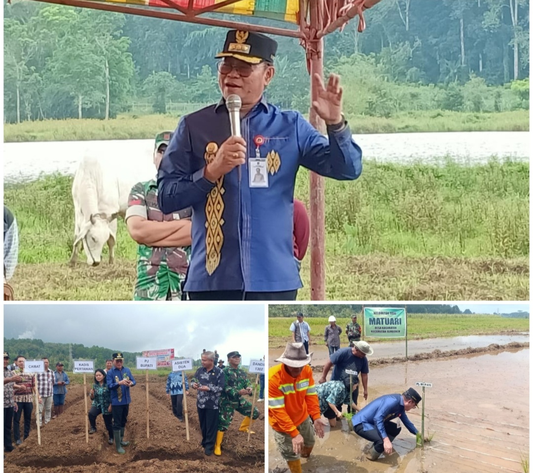 Bupati Minahasa Canangkan Gerakan Tanam Tanaman Pangan dan Hortikultura 2025