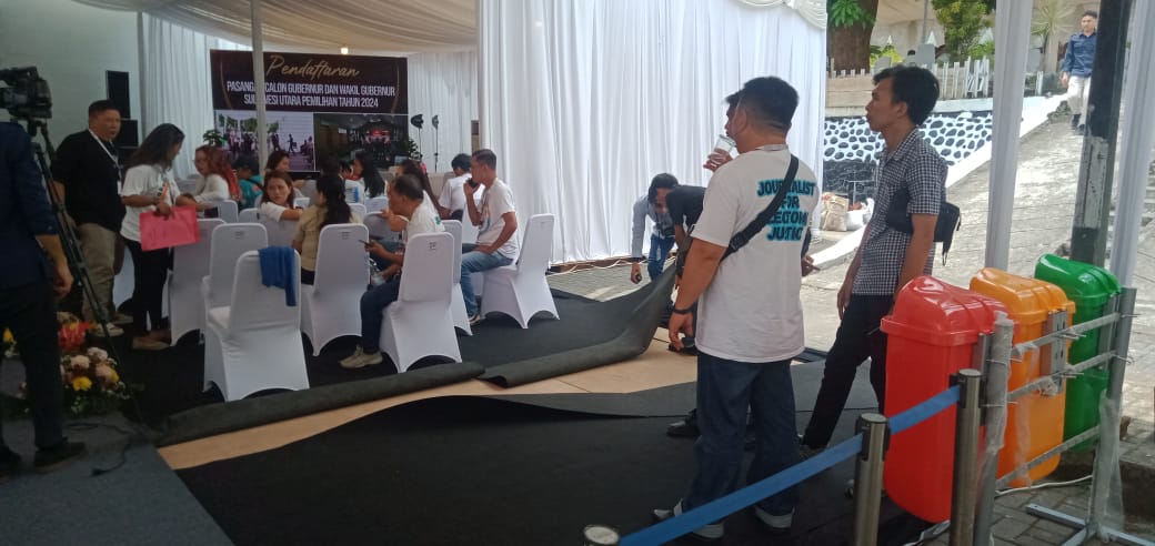 KPU Sulut Himbau Pengunjung Parpol Dapat Wujudkan Ramah Lingkungan